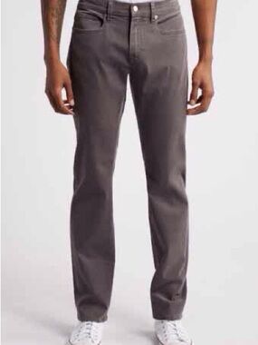 Frame Denim Men's Slim Jeans - Charcoal Black